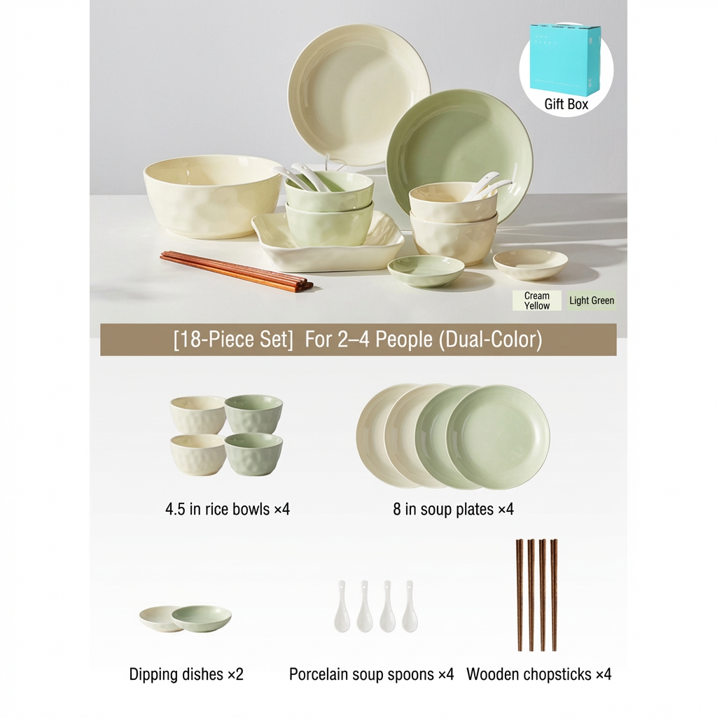 18 sets mixed color-gift box