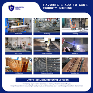 קל התאסף DIY גן מתכת אלומיניום פסיס אופקית פרטיות אבטחת גדר פנלים - Product Image 4