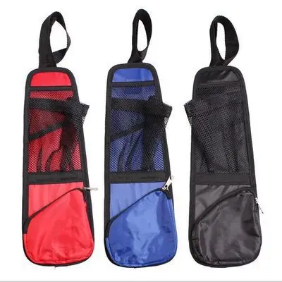 Bolsa colgante de artículos diversos para automóviles, bolsa de almacenamiento multifuncional de tela Oxford 600D, Bolsas laterales para automóviles al por mayor