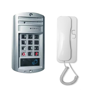 Nicht sichtbares gebäude-zwischengesprächssystem handy-einheit zugangskontrolle telefon zwischengespräch türklingel entriegelung audio tür telefon - Product Image 1
