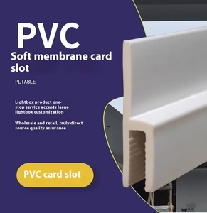 Özel PVC plastik salma H kodu gömülü kenar şerit ark yumuşak Film tavan LED ışık düz kod - Product Image 6