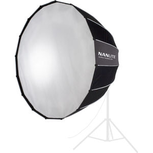 Nanlite SB-PR-150-Q Softbox Bowens dağı ile 59 \ "alüminyum Para 150 stüdyo için uzaktan kumanda ile LED aydınlatma - Product Image 1