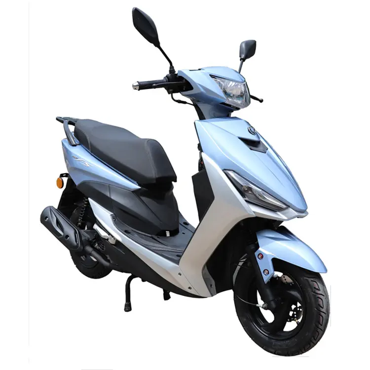 Skuter Murah Cina 50cc 100cc 125cc 150cc Motor untuk Dijual Bahan Bakar Sepeda Motor Skuter Moped