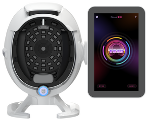 เครื่องวิเคราะห์ผิวหน้าแบบดิจิทัล A6 3D AI เครื่องสแกนความชุ่มชื้นสำหรับใช้ในบ้าน - Product Image 2
