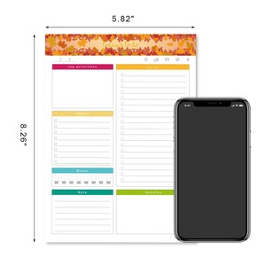 Customize <strong>Notebooks</strong> to Do List Pad with Daily List for Working <strong>Memo</strong> Organizer Home Fridge Daily Planner Magnetic Book <strong>Notepads</strong>