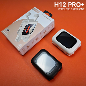 หูฟัง2อิน1ทัชสกรีน v5.4 BT TWS ENC 2024หูฟัง HIFI ตัดเสียงรบกวนหูฟังไร้สายที่แท้จริงพร้อมหน้าจอสัมผัส