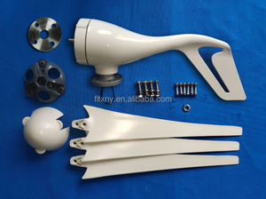 Rüzgar türbini 1000w yatay eksen rüzgar jeneratörü 12V 24V PMG alternatörler rüzgar turbines leri jeneratör kontrolörü ev için - Product Image 2