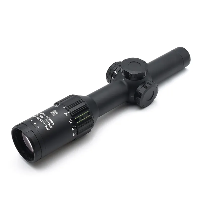Evolution Gear Tactical Hunting 6T LPVO 30mm Tube Scope FFP Reticle Hunting Scope Sight Black Color