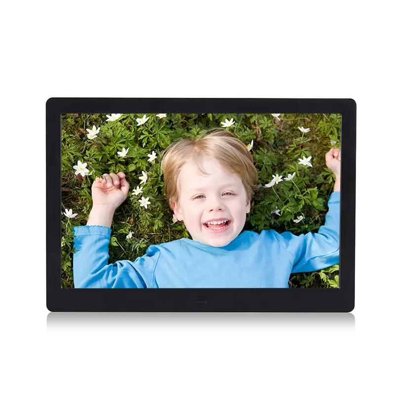 Di vendita caldo Cinese da 15.4 pollici hd digital picture frame video download gratuito