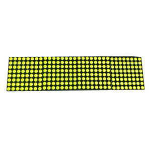 MAX7219 8x32 LED-Anzeige modul 4-in-1-MCU mit blau-rot-grünem Gitter 5-poliger Leitung für Arduino & Raspberry Pi