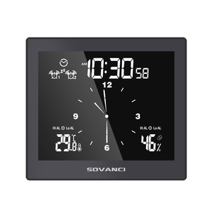 Wasserdichte digitale Timer-Uhr LED Multifunktions-Countdown-Alarm-Hygrometer-Thermometer für die Dusche Elektronische Schreibtisch uhr - Product Image 2