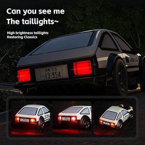 AE86 1/64 2.4G 4WD Drift RC araba Mini yarış LED ışık HSP RTR Motor tam orantılı uzaktan kumanda On-Road yarış modeli için hediye - Product Image 4