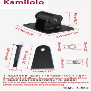 LS Motor Motor Mounts (LS dönüşüm takas) evrensel LS1 LS2 LS3 LS6 LS7 - Product Image 2