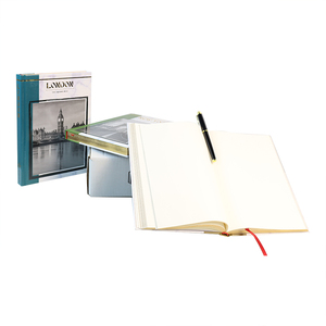 Özel boş beyaz kabartma dekor kitap sahte tasarımcı manyetik şehir tema dekoratif kitap hediye için set - Product Image 4