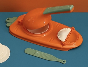 Manuelles Dumpling Maker Tool 2-in-1 Tragbare Dumpling Wrapper Maker und Press Dumpling Skin Machine-Multifunktion formen Set - Product Image 6