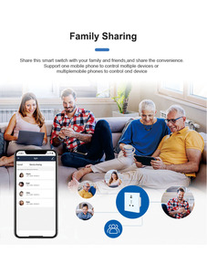 Tuya Ewelink WiFi Zigbee HomeKit madde akıllı evrensel anahtar priz 86 ab USB + C tipi uzaktan Alexa ses kontrolü dokunmatik anahtarı - Product Image 6