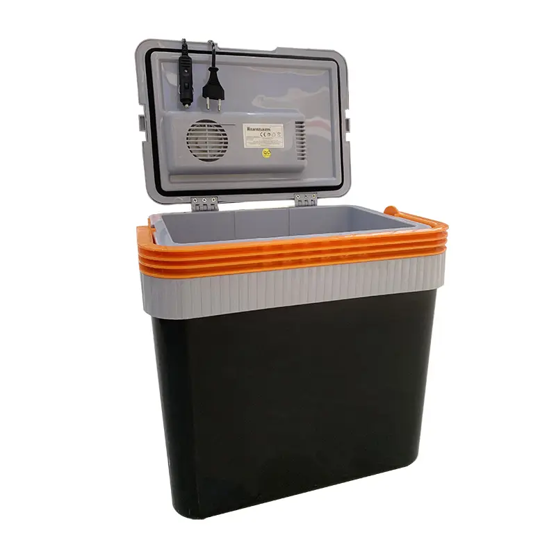 Frigoriferi per auto 12v portatile termoelettrico 110v cavo di alimentazione per la casa scatola di raffreddamento elettrico per il campeggio