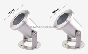 אספקת המפעל סין בהיר כחול dmx rgb בריכת אורות הוביל מתחת מתחת למים מזרקה תת זרבובית אור 3w 304 נירוסטה