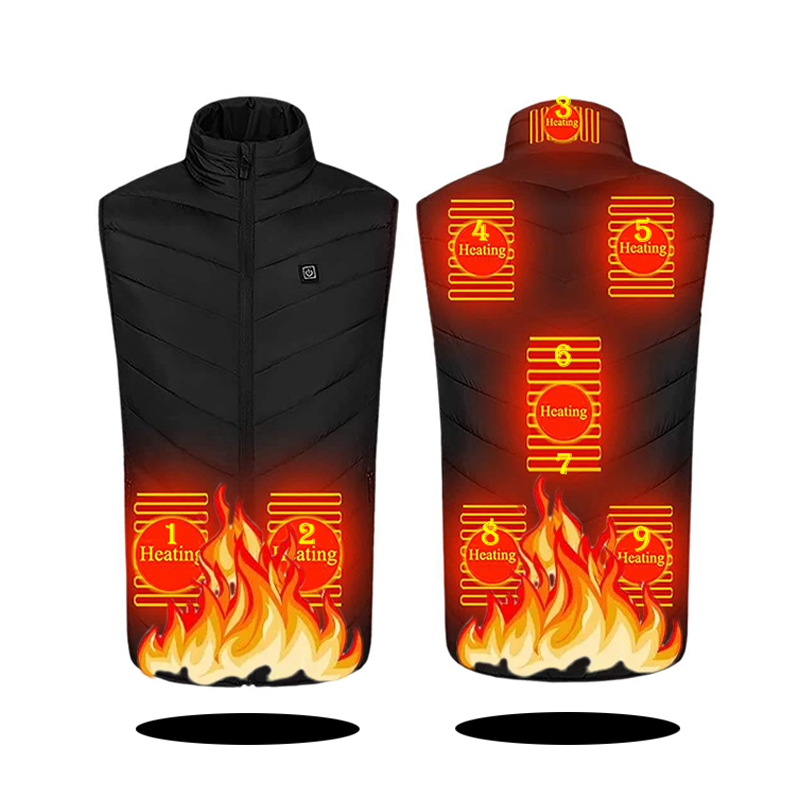 Black(9 heated zones)