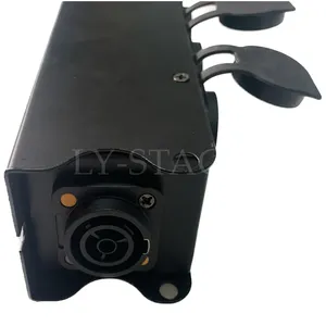 Led büyük ekran aydınlatma sahne ve diğer giriş fişleri için 4 Port Powercon güç dağıtım çıkış kutusu - Product Image 3
