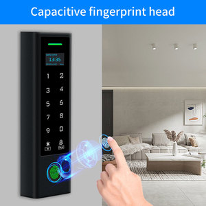 WiFi Tuya App Fingerprint Door <strong>Lock</strong> RFID Card 125Khz Access Controller Outdoor <strong>Keypad</strong> Waterproof Door Access Control <strong>System</strong>