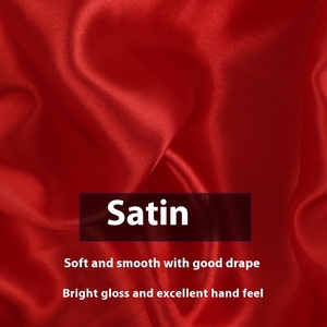 100% <span class=keywords><strong>polyester</strong></span> satin vải satin vải bán buôn sợi ngang dệt kim Satin với slub phong cách giải phóng mặt bằng đầu cho áo sơ mi draping - Product Image 5