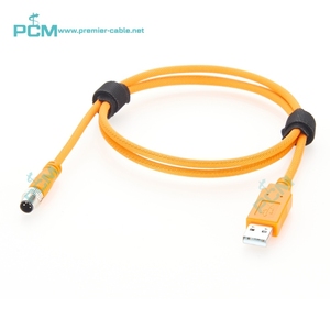 M8 4 pin maschio a USB-A maschio RS232 cavo di configurazione sensore seriale PLC programmazione compatibile malato 6034574 DSL-8U04G02M025KM1 - Product Image 6