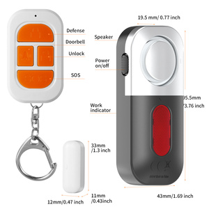 130DB Loud Magnetic Remote <strong>Control</strong> Window Door Alarm <strong>Security</strong> <strong>System</strong> <strong>for</strong> House Home SOS Siren Alert With Doorbell Function - Product Image 6