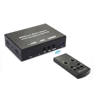 Conmutador HDMI 2 entradas 1 salida HDMI 2X1 Multiviewer conmutador HDMI sin costuras 4K con interruptor sin costuras - Product Image 1
