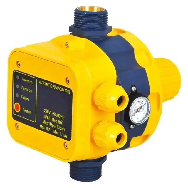 EPC-5 oto elektronik su pompası otomatik basınç göstergesi aksesuarları basınç göstergesi ile kontrol