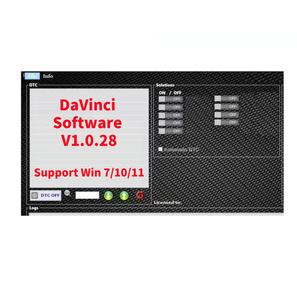 Davinci 1.0.28 PRO Software Support Win 7/10/11 Davinci 1.0.30 Funktioniert mit K-ESS / K-TAG ECU Programming Chip Tuning Software