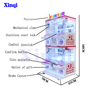 <strong>Cheap</strong> <strong>Coin</strong> Operated Arcade Entertainment Redemption Game Machine Mini <strong>Coin</strong> Pusher Machine Claw Machine for <strong>Sale</strong> - Product Image 5