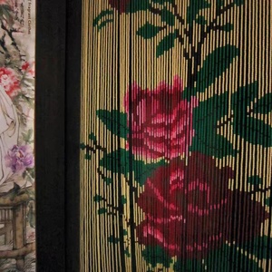 Handmade tùy chỉnh Cửa Rèm phân vùng màn hình hiên trang trí tre tua hạt Rèm cho phòng ngủ phòng khách dọc - Product Image 2