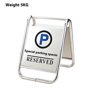 Ngoài trời thận trọng dấu hiệu bị cấm biển báo thép không gỉ bãi đậu xe dấu hiệu Hội Đồng Quản Trị - Product Image 3