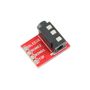 3.5mmジャックブレイクアウトヘッドフォンマイクオーディオMP3ステレオブロックインターフェイスモジュール - Product Image 5