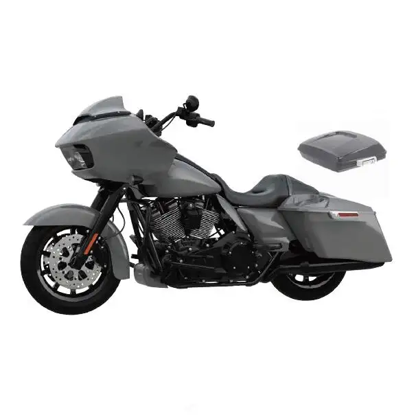 HR3 nave gris carenado Kit de cuerpo alforja Fender tanque de Gas de Harley Street Glide CVO 14-20