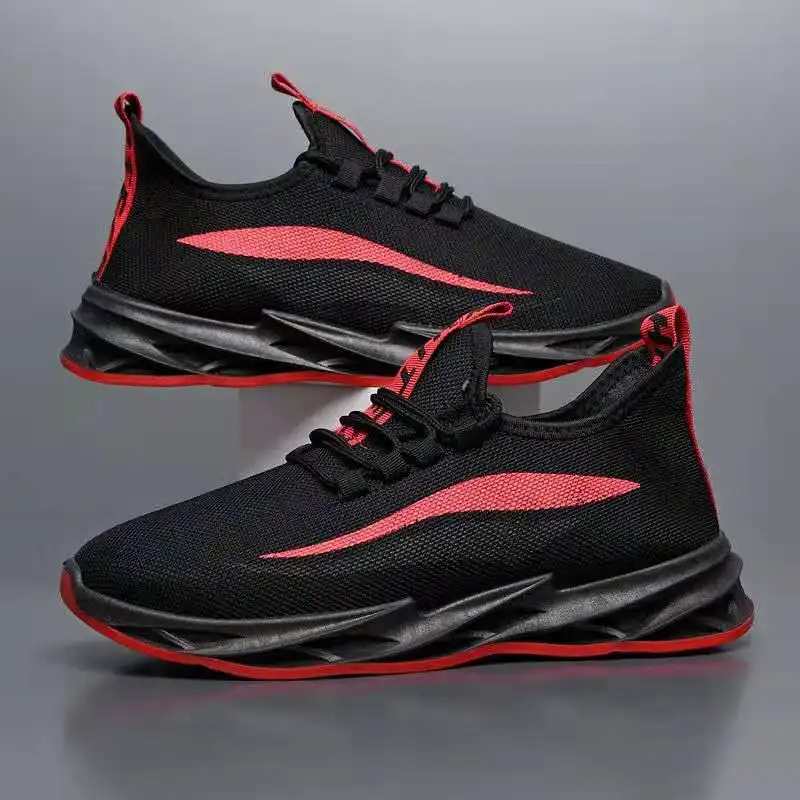 Los zapatos de hombre más baratos de China, zapatilla de deporte barata para caminar, suela de PVC superior, venta al por mayor, modelos mixtos