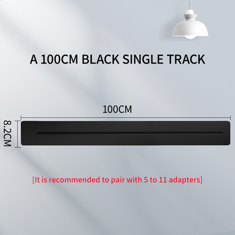 A 100CM BLACK SINGLE TRACK