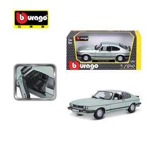Bburago โมเดลของเล่นของตกแต่งรถ,โมเดลรถอัลลอย Ford Capri รุ่น1:24 1982 - Product Image 4