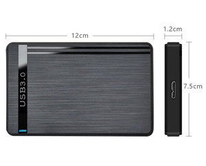 25英寸USB 30外置硬盘机箱，适用于固态硬盘和硬盘紧凑型设计，便于数据传输 - Product Image 2
