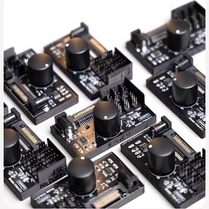 Controller di velocità della ventola del Computer/Hub ad alta potenza Sata DC Controller di potenza NAS controllo della velocità della ventola del Server regolazione della velocità PWM - Product Image 4