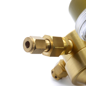 Nhà máy-cung cấp Brass độ tinh khiết cao điều chỉnh áp suất khí w21.8 cho hàn Nitơ Argon Helium <span class=keywords><strong>gas</strong></span> - Product Image 4