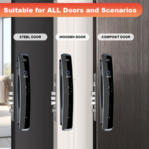 APP Face Recognition Built in Camera with <strong>Keys</strong> Security Electric Digital <strong>Lock</strong> Smart <strong>Locks</strong> <strong>New</strong> Phone Body Fingerprint - Product Image 6