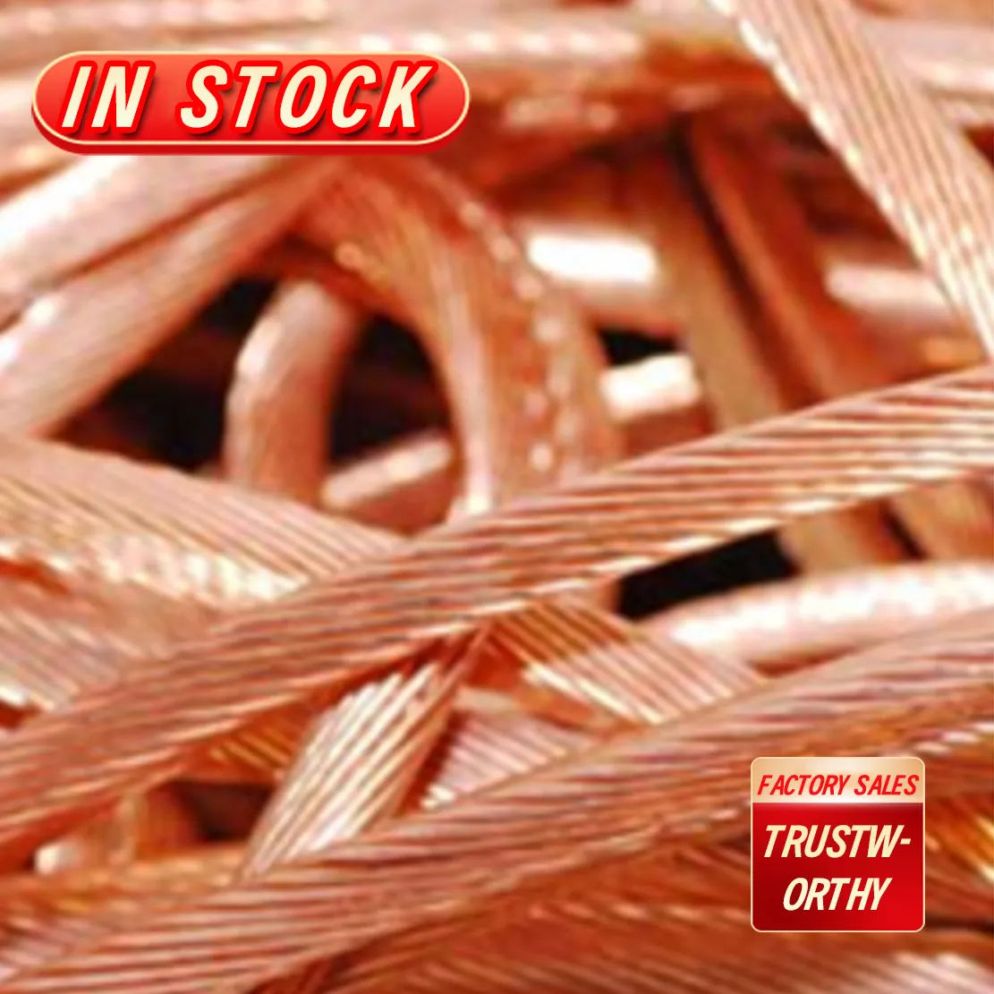 99,9 alambre de cobre chatarra Molino de cobre-alambre de cobre chatarra de bayas