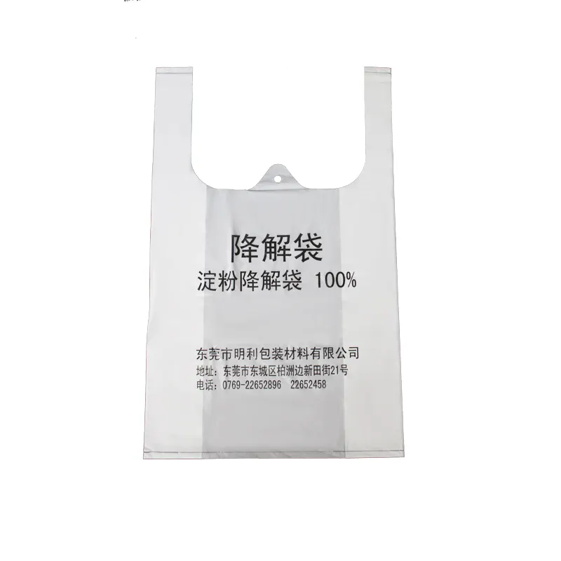 Bio-Plastiktüte Biologisch abbaubare Taschen