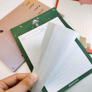 简约可爱可打印备忘录正面肯定个人和商业使用官方便签记事本 - Product Image 6