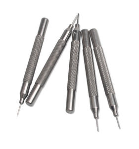1 Chiếc Dụng Cụ Đục Lỗ Ghim Dây Kim Loại Tháo Vòng Đeo Tay Đồng Hồ <span class=keywords><strong>0.6Mm</strong></span> 0.7Mm 0.8Mm 0.9Mm 1.0Mm Với 5 Đầu Dự Phòng W7493 - Product Image 4