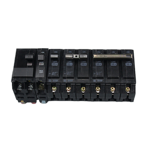 Disyuntor en miniatura MCB tipo enchufe usado con mini disyuntores Negros 1P, 2P, 3P