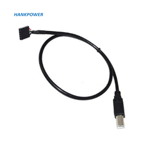 Cable USB 2,0 tipo B macho a Dupont 2,54mm, conector hembra de 5 pines para impresora