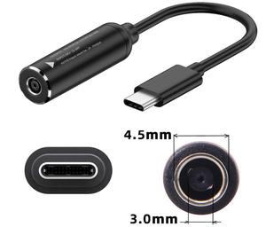 Cable de carga de enchufe de alimentación de salida tipo C de 4,5x3,0mm, 65W, PD9V, 5V, 20V - Product Image 2